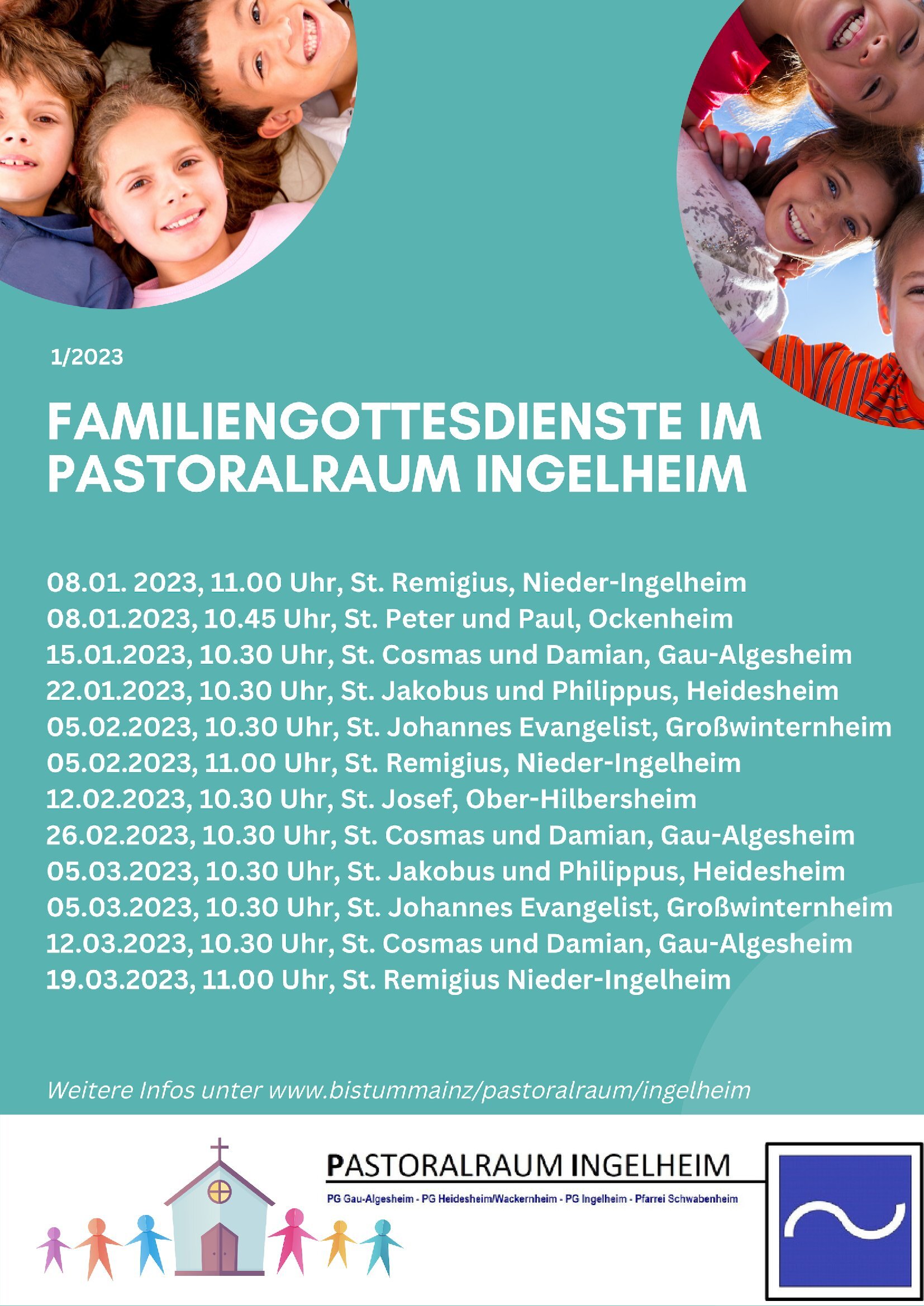Familiengottesdienste im im ersten Quartal 2023 (c) PR Ingelheim