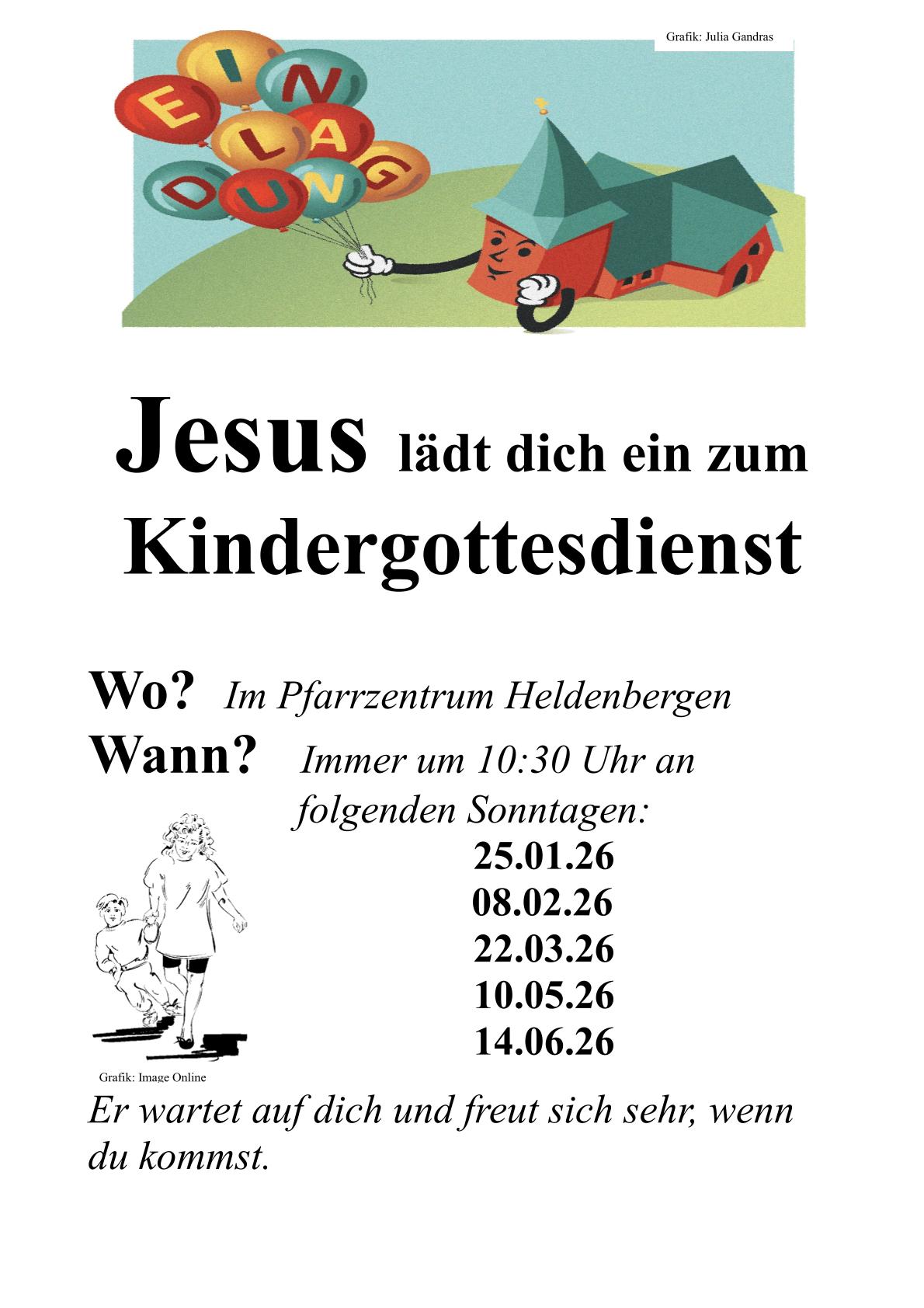 Kindergottesdienst Aushang 2026-01 pdf-1 (c) Pfarrei Heldenbergen