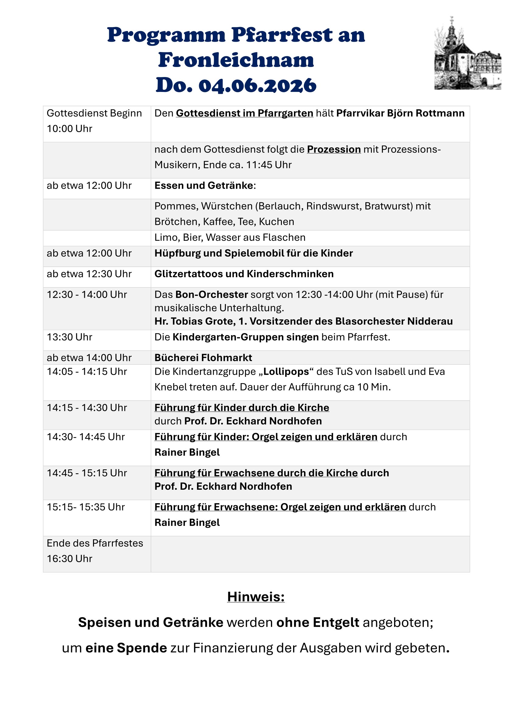 Programm Pfarrfest 2026 jpg (c) Pfarrei Heldenbergen