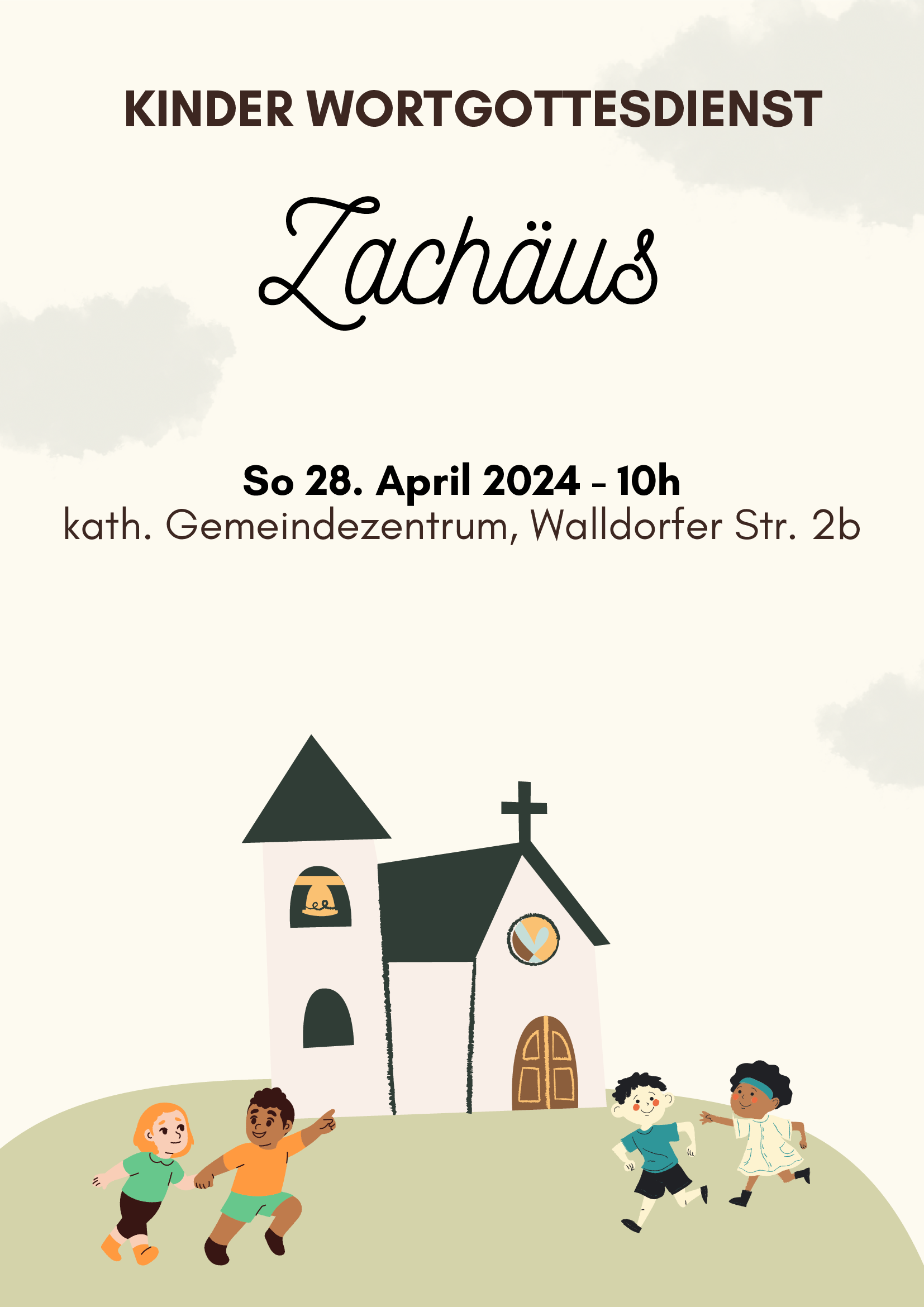 2024-04-28 Kinder Wortgottesdienst Zachäus (c) Redaktion