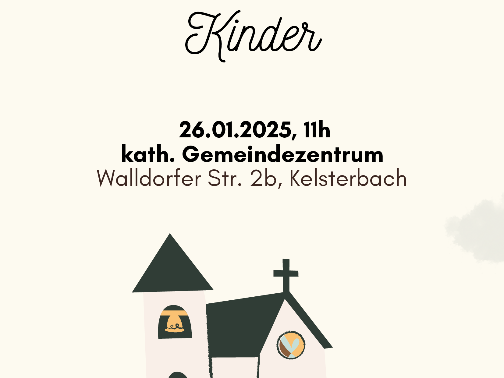 Kinderwortgottesdienst - Jesus segnet alle Kinder