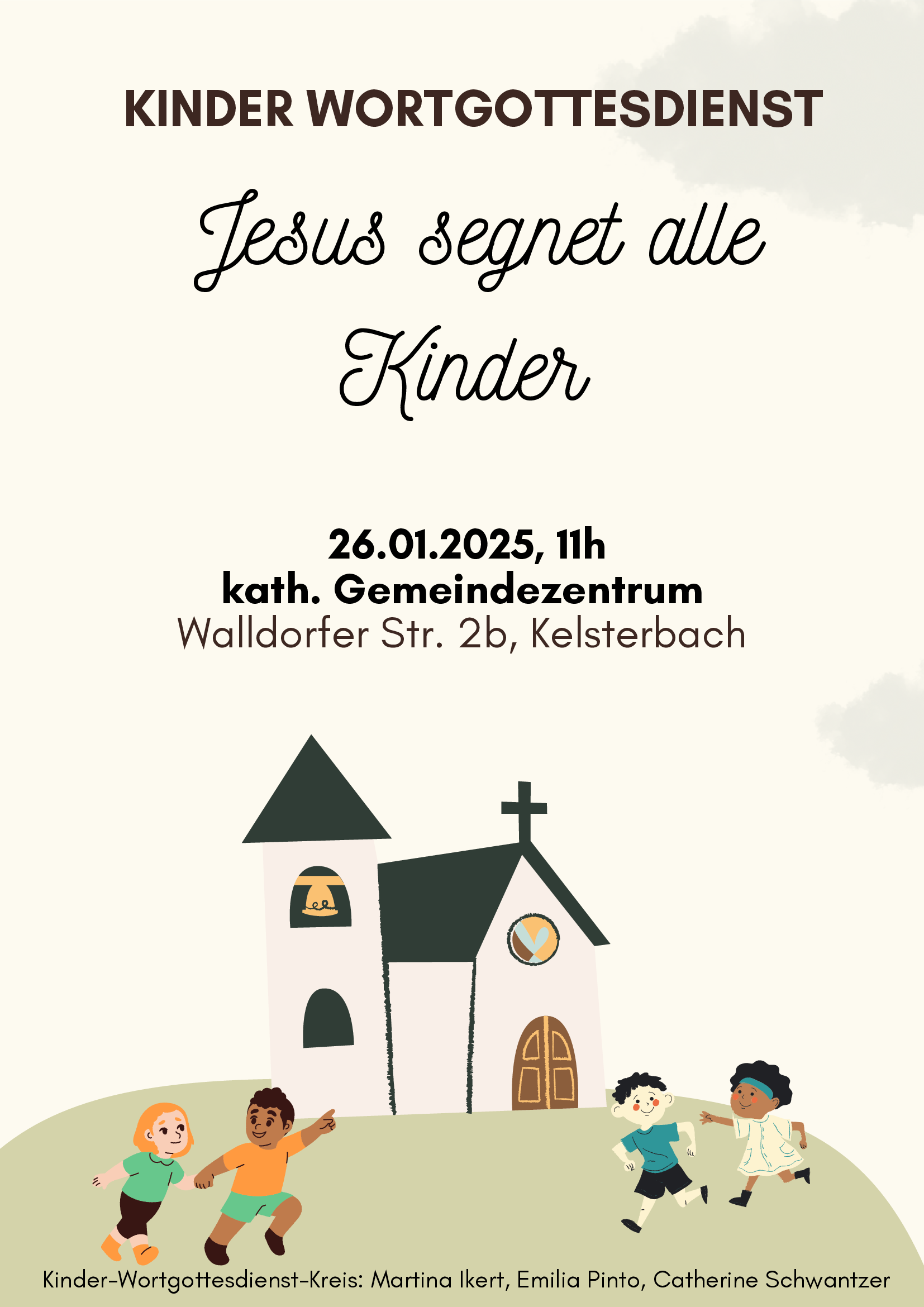 Kinderwortgottesdienst - Jesus segnet alle Kinder (c) CS