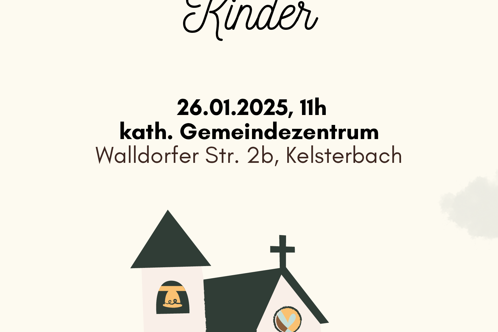 Kinderwortgottesdienst - Jesus segnet alle Kinder