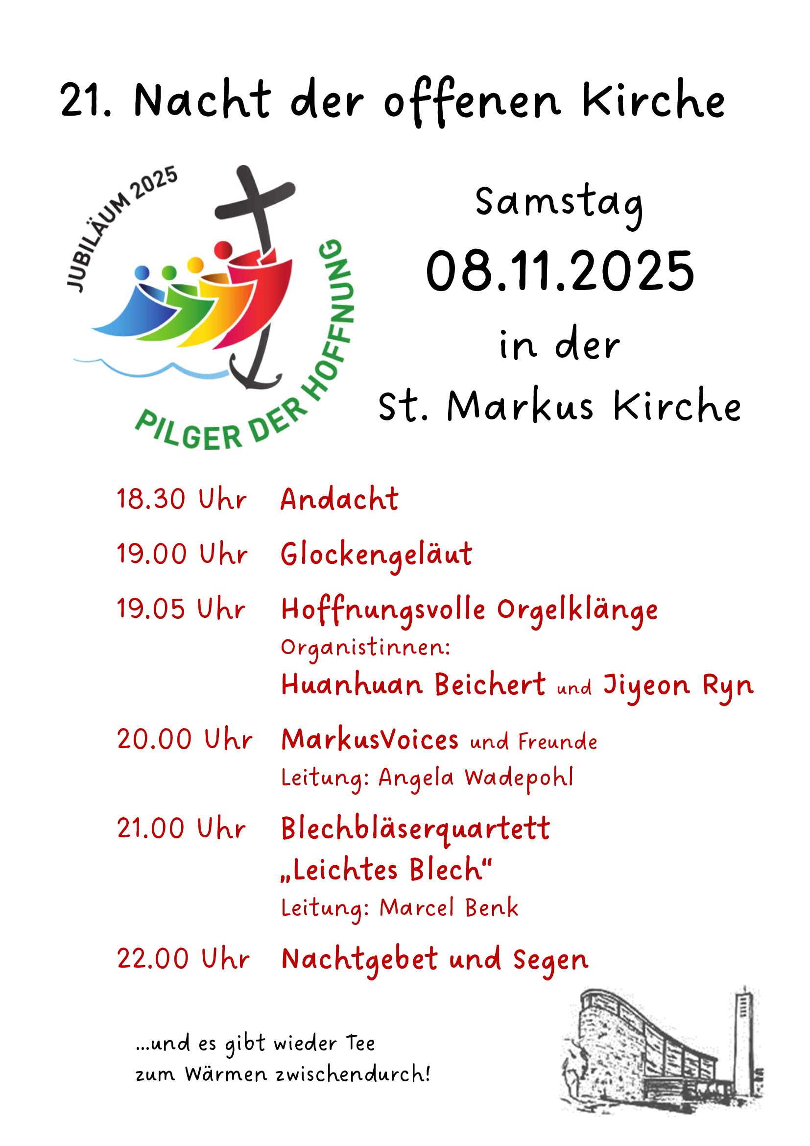 Nacht der offenen Kirche 8.11.2025 (c) Ak Liturgie