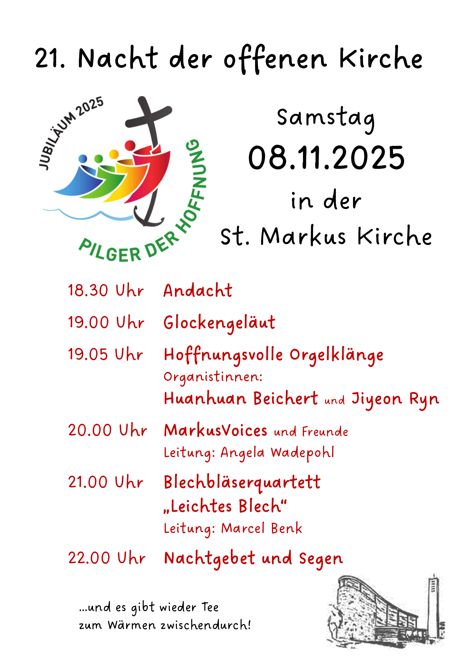 Nacht der offenen Kirche 8.11.2025