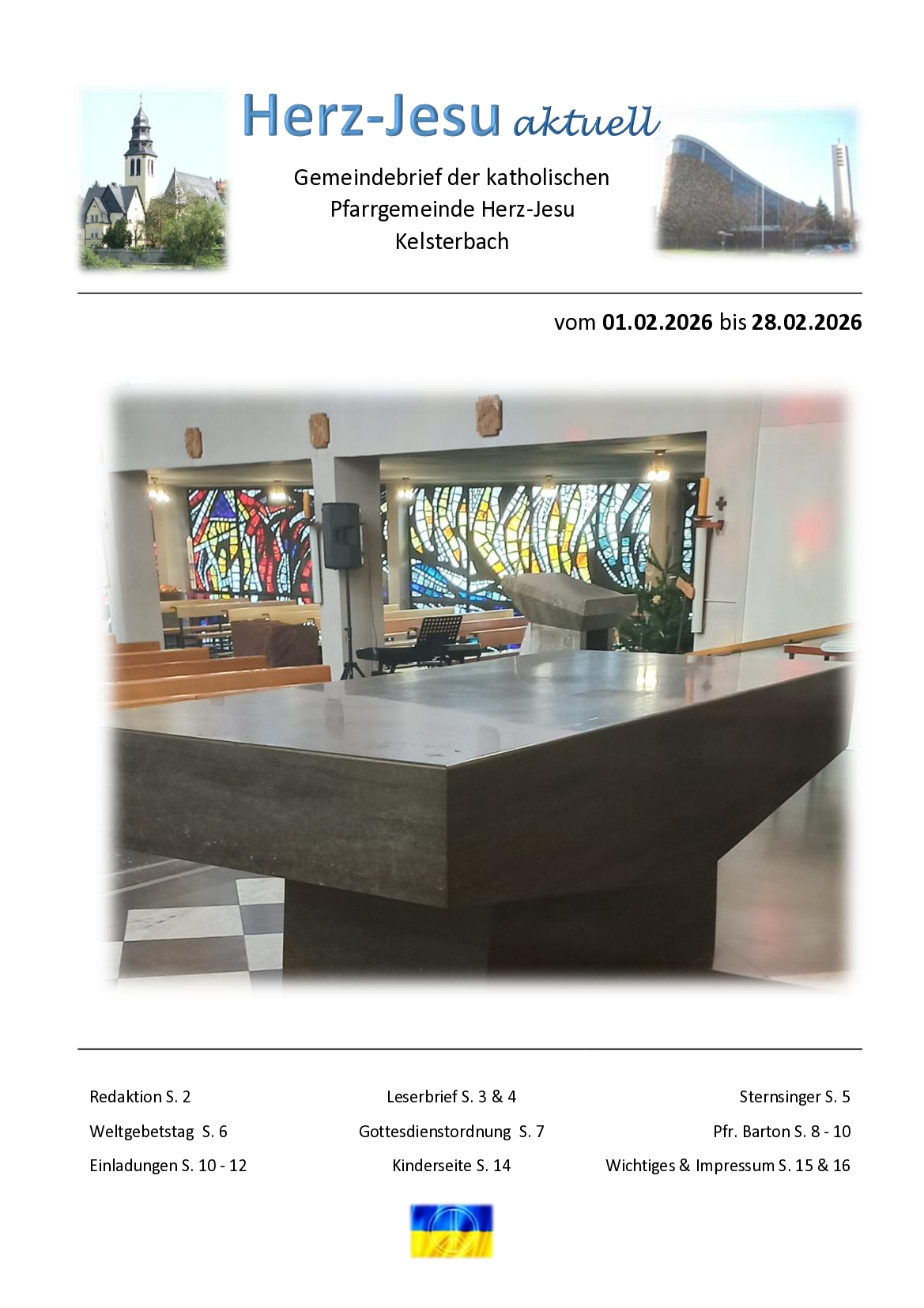 Herz-Jesu Aktuell 01.02.2026