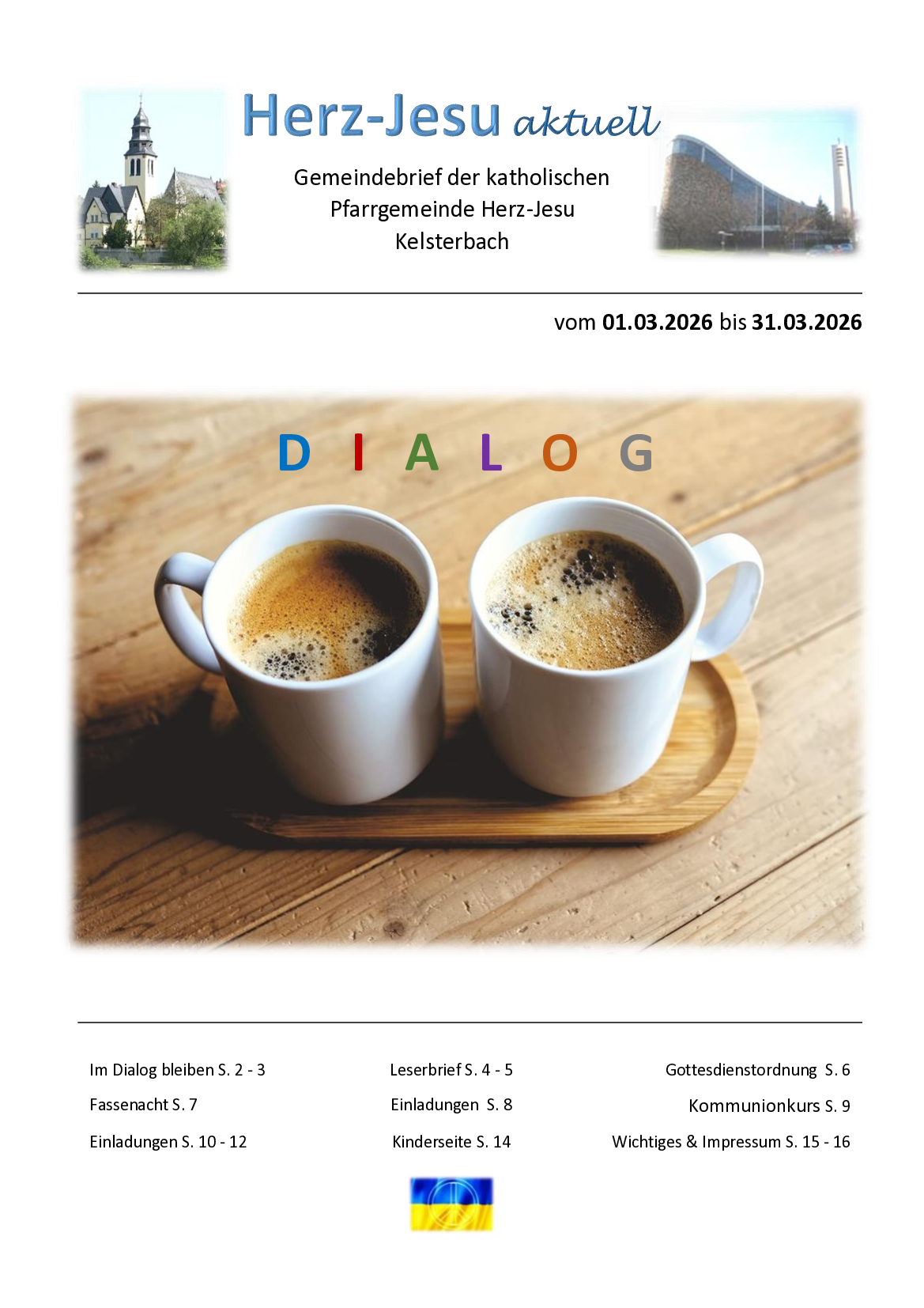 Herz-Jesu Aktuell 01.03.2026