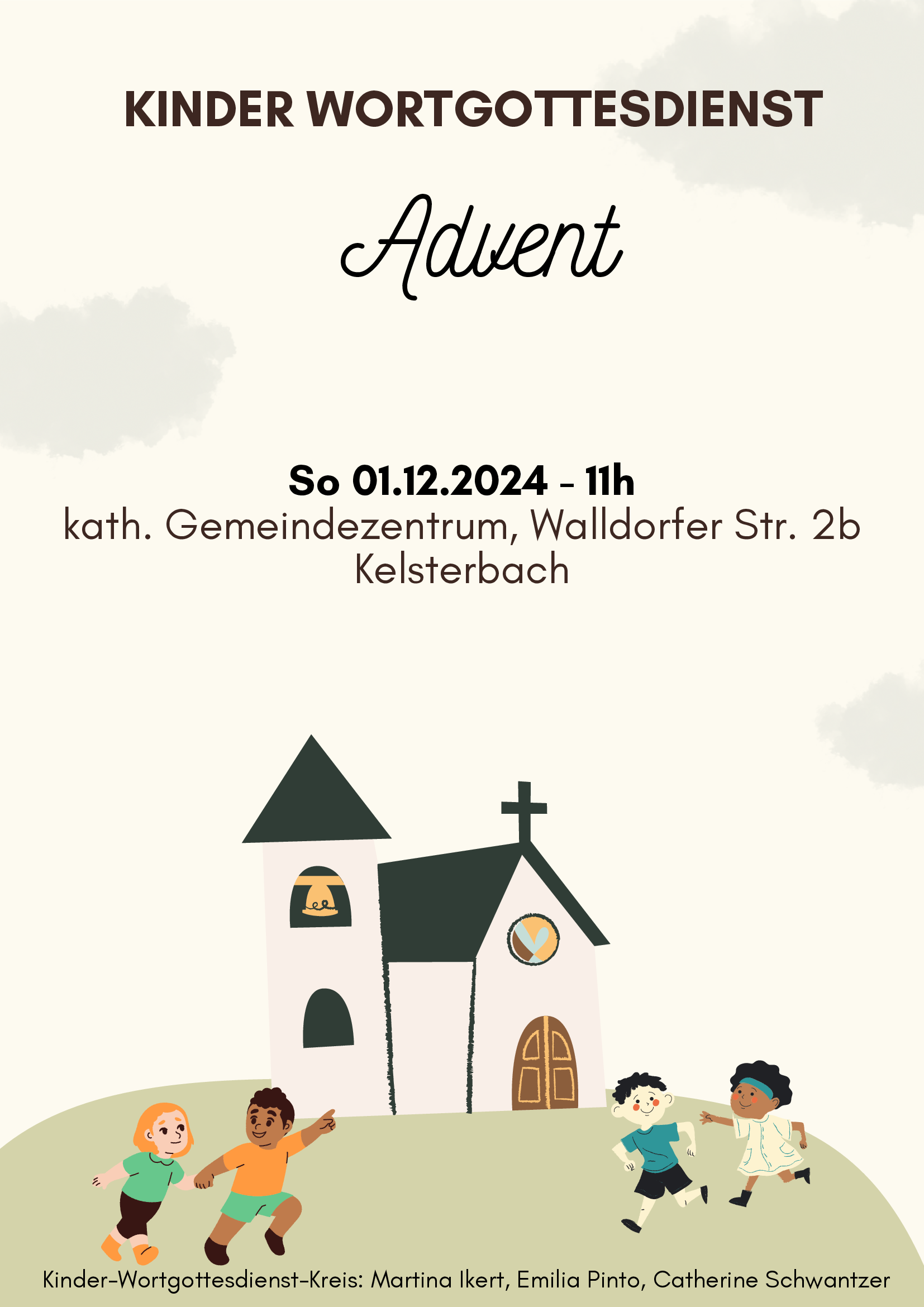 Kinder Wortgottesdienst Advent 01.12.2024