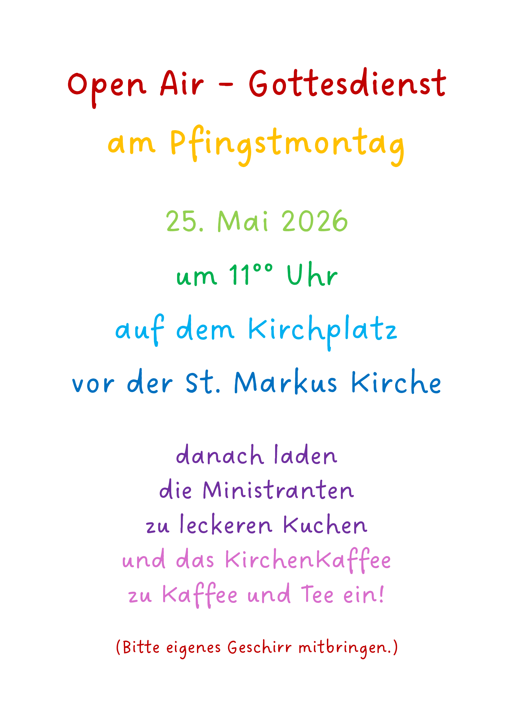 Pfingstmontag 2026 (c) c