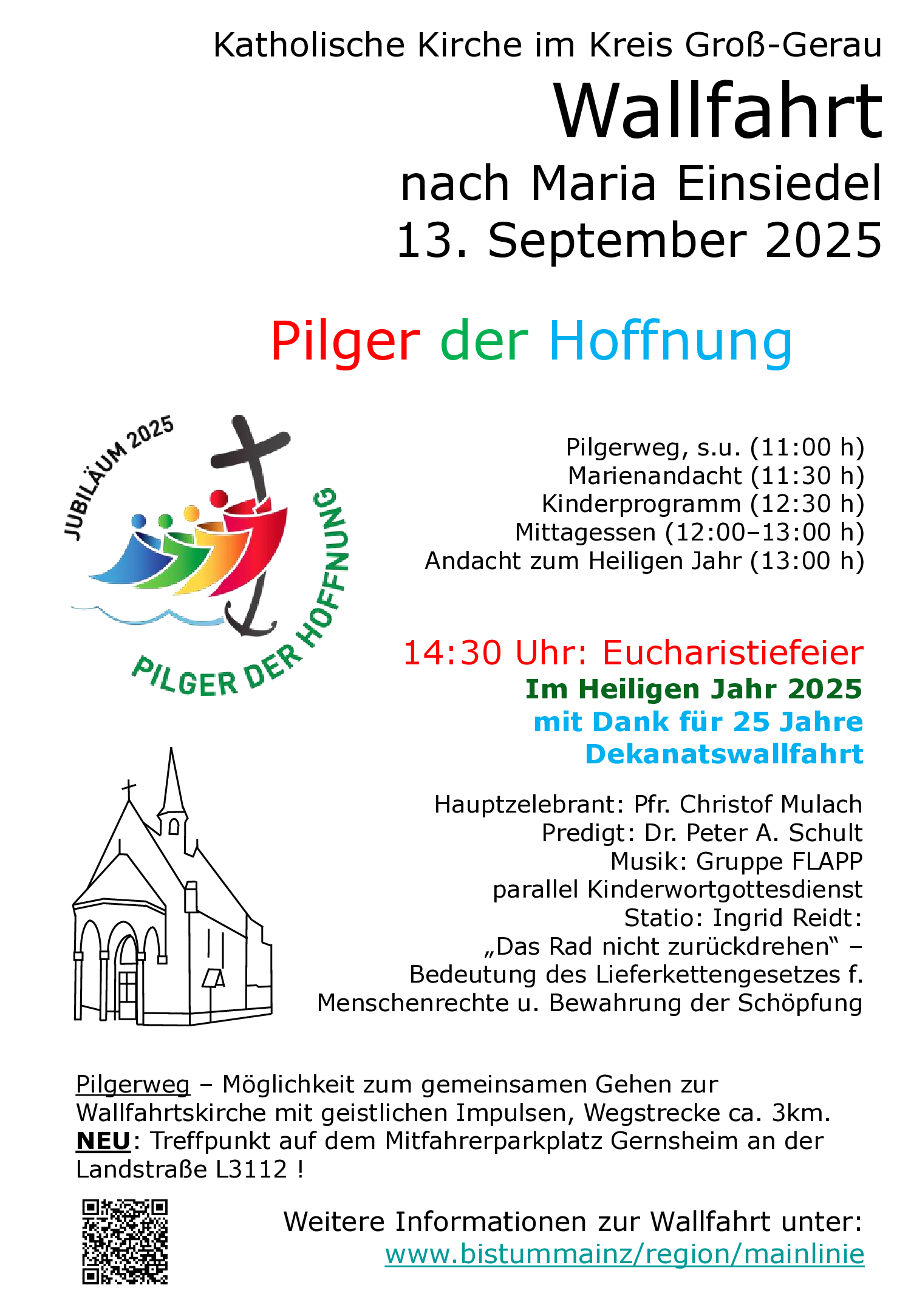 Wallfahrt Maria Einsiedel 2025