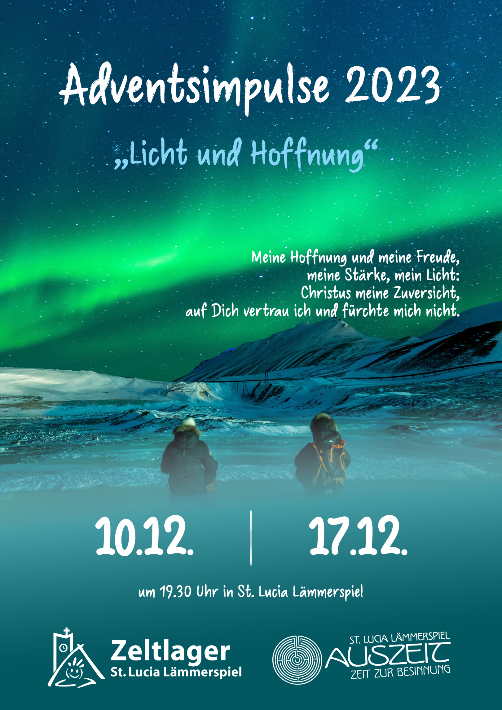 2023_Adventsimpulse_Plakat (c) Auszeit-Team