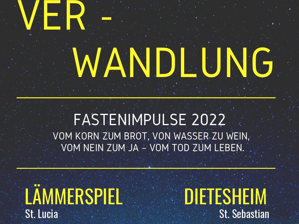 Ver-Wandlung – Fastenimpulse 2022 (c) Anna Martin