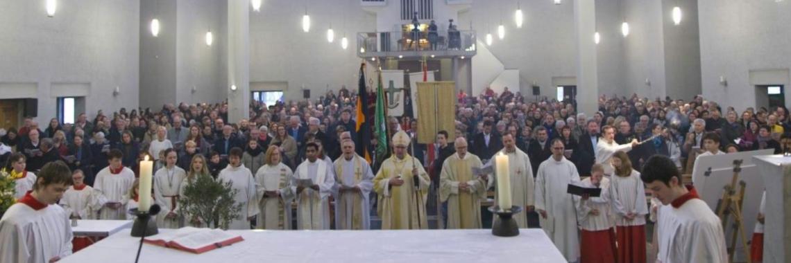 Gründungsgottesdienst unserer neuen Pfarrei Hl. Theresa von Avila