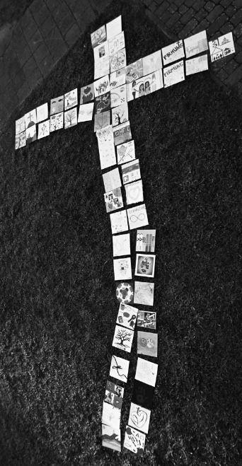 Selbstgest. Kreuz der Firmlinge