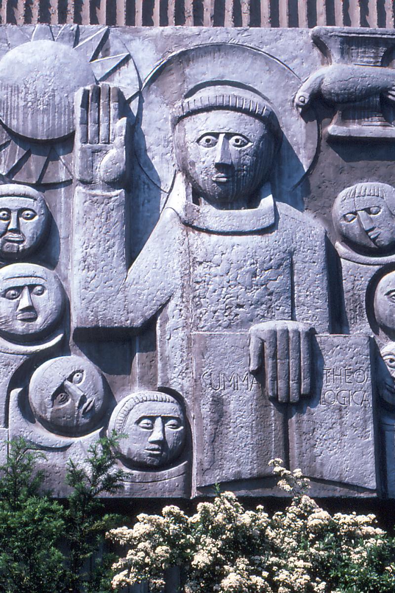 Thomas von Aquin Relief (c) Pfarrei St. Jakobus