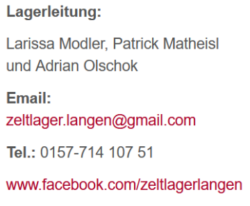 Zeltlager_Kontakt (c) Zeltlager-Team