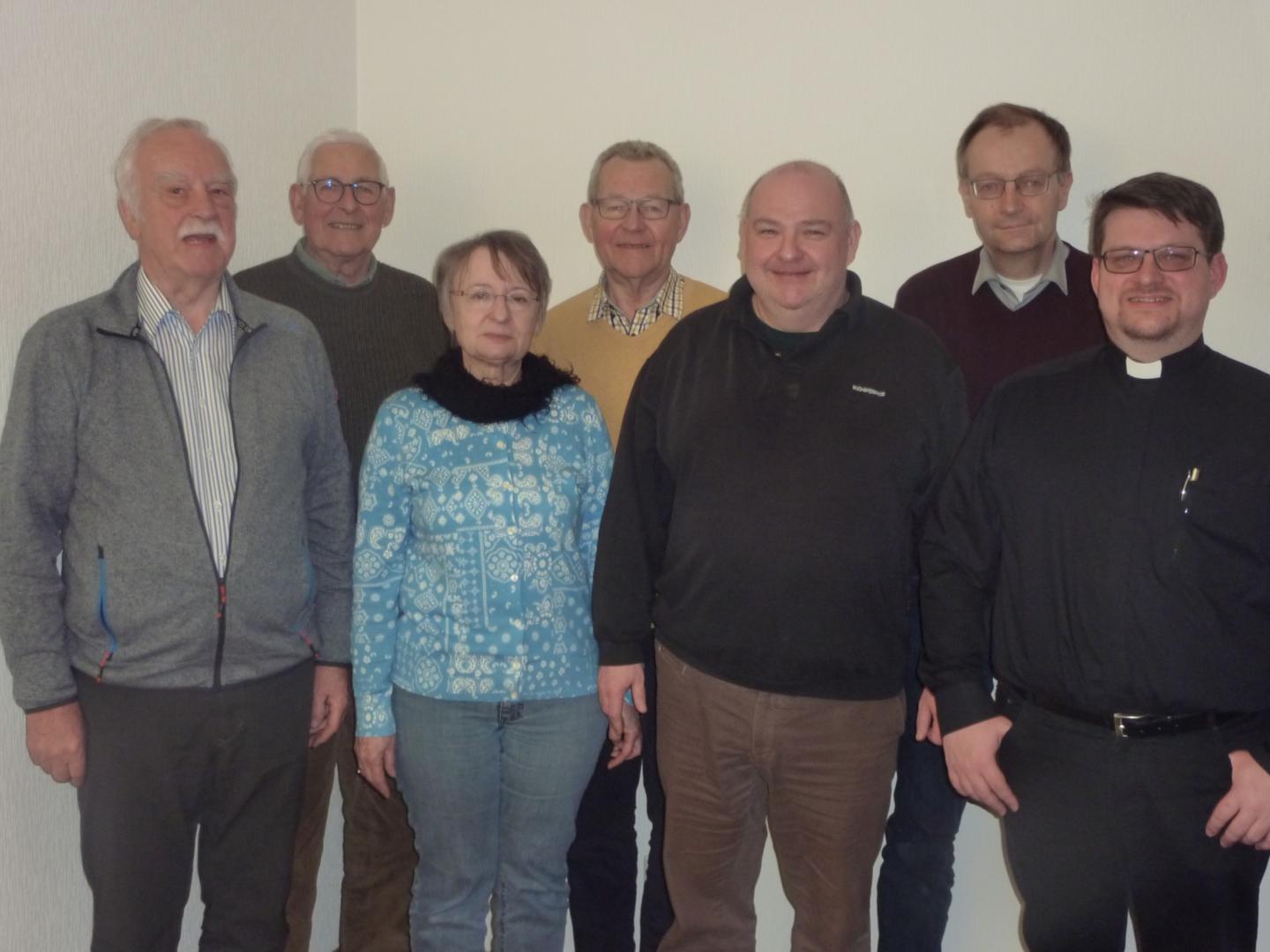 Mitglieder des Kirchenverwaltungsrates in 2020 (c) Maria Seibert