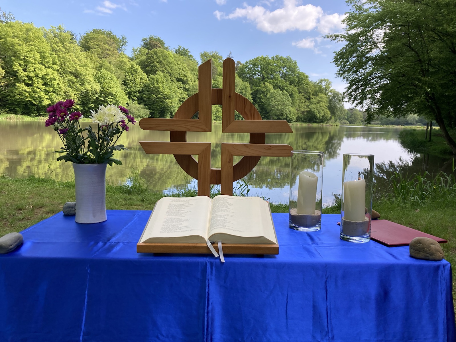 Christi Himmelfahrt an den 'Drei Teichen' in Hungen (c) Pfarrei St. Paulus und St. Andreas