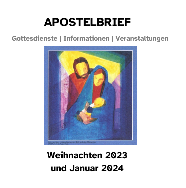 Apostlbrief zu Weihnachten 2023 (c) St. Paulus und St. Andreas Lich