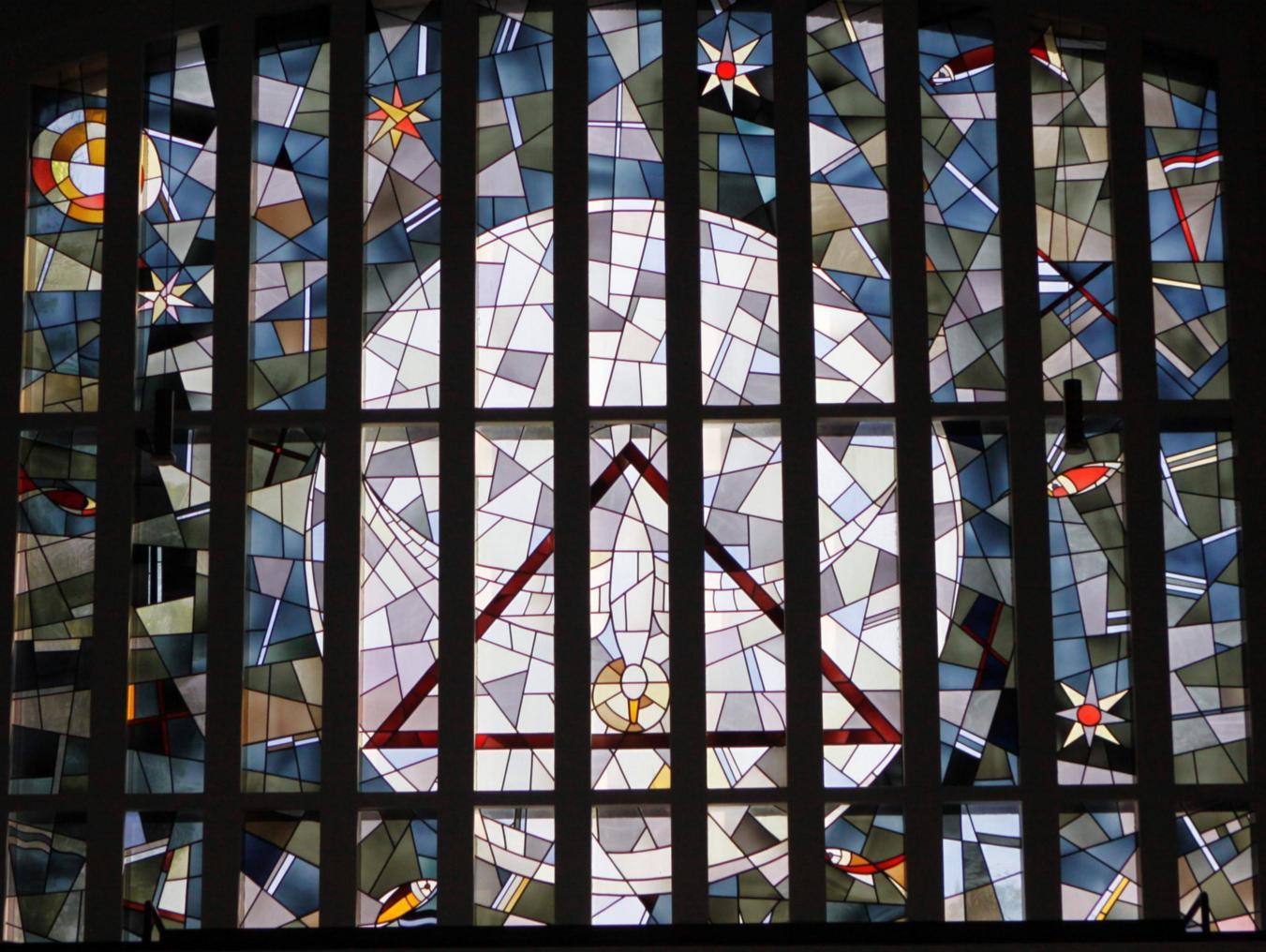Fenster über der Empore von Sankt Paulus (c) Anke Dewald