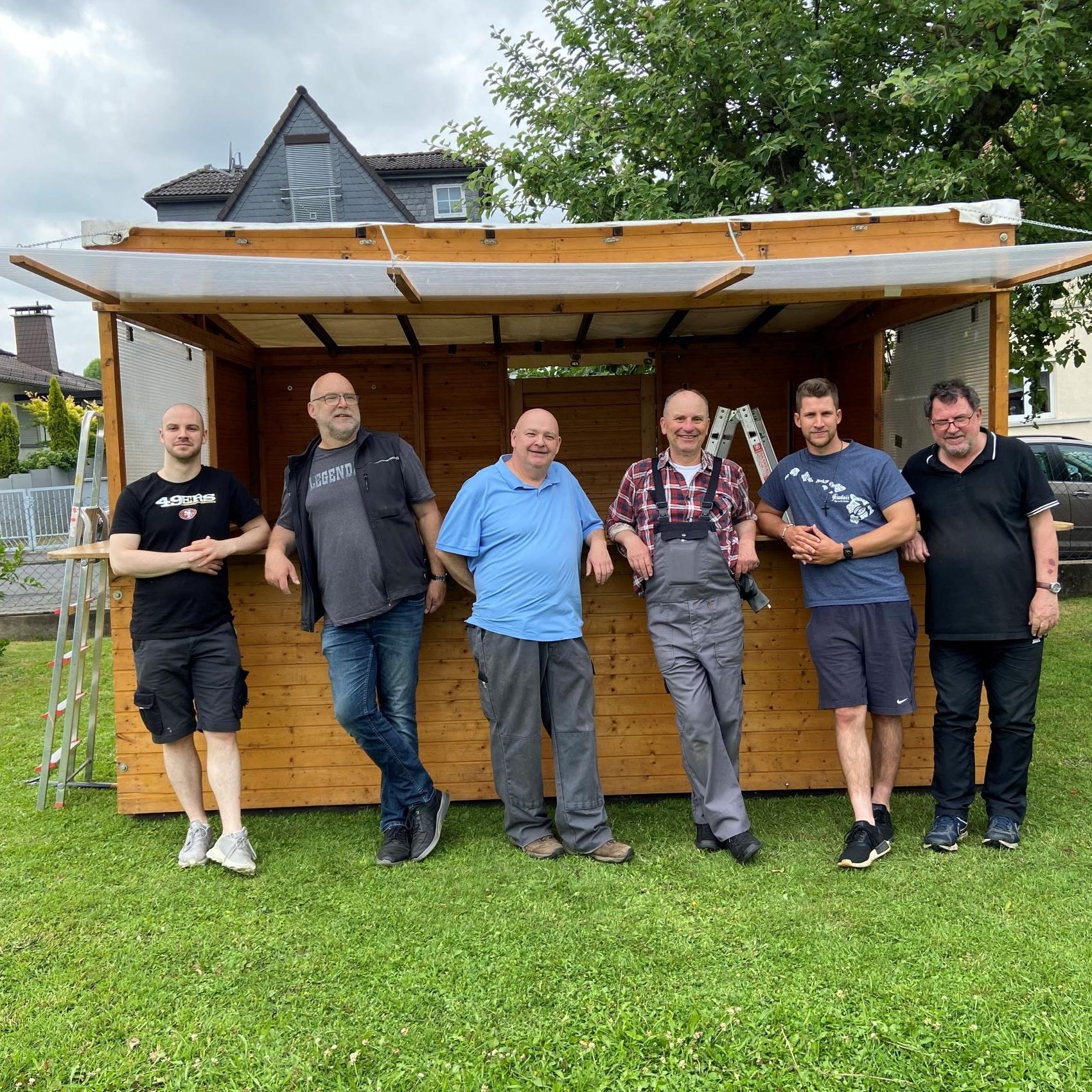 Das Pfarrfest im Hungener Pfarrgarten nimmt Gestalt an