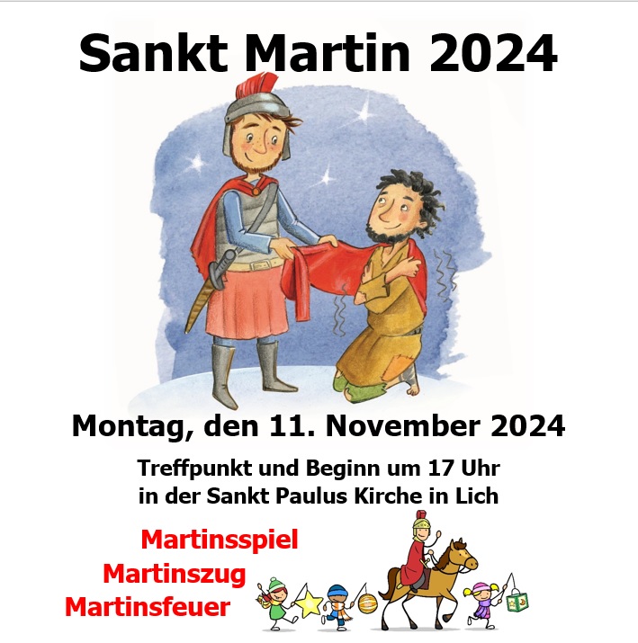 St. Martin 2024 in Lich (c) St. Paulus und St. Andreas Lich