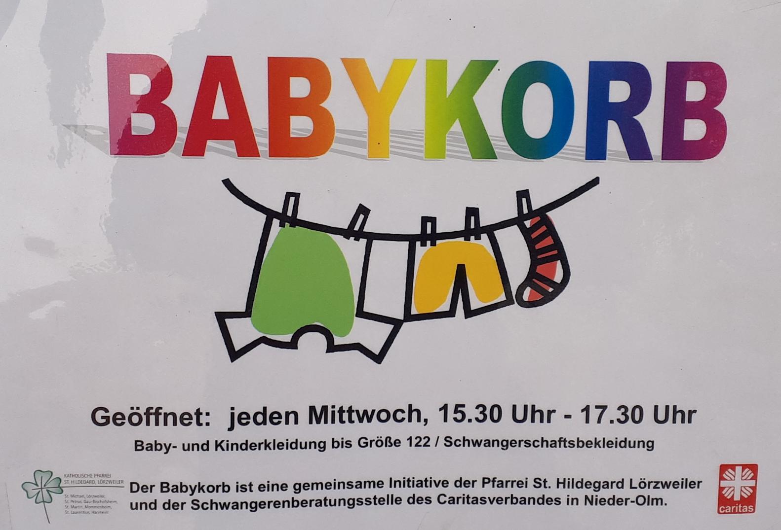 Babykorb 17.06.2024_1 (c) Pfarrei St. Hildegard, Lörzweiler