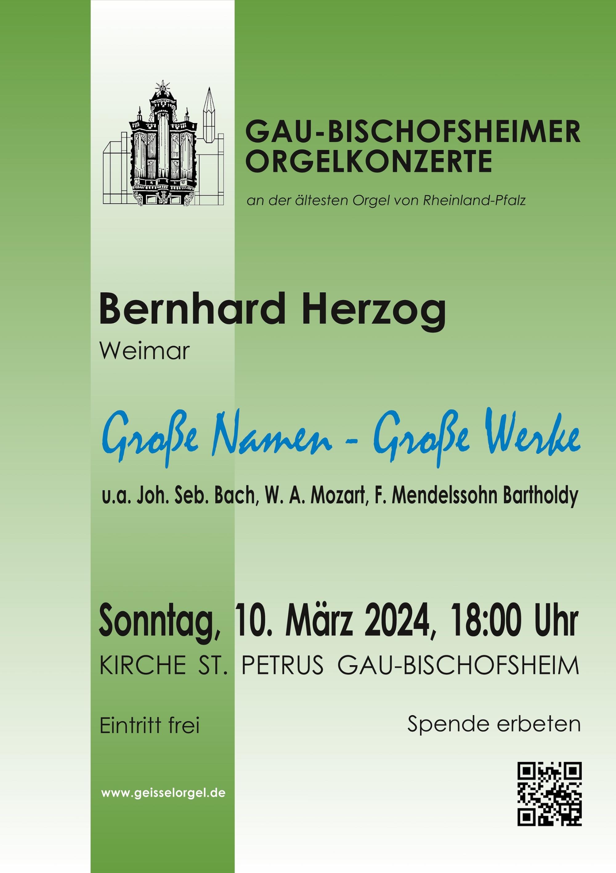 Bernhard Herzog Plakat