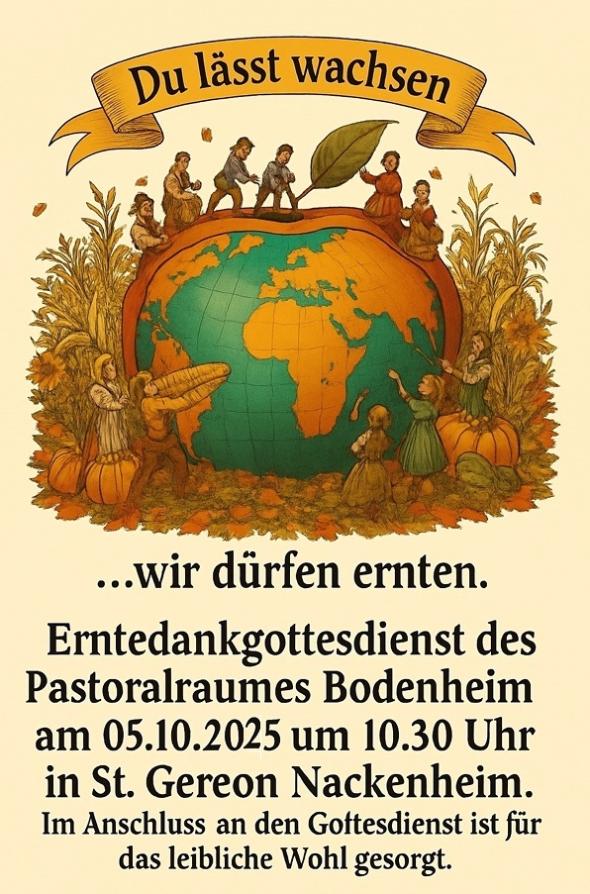 Erntedank 2025 (c) Pastoralraum Bodenheim