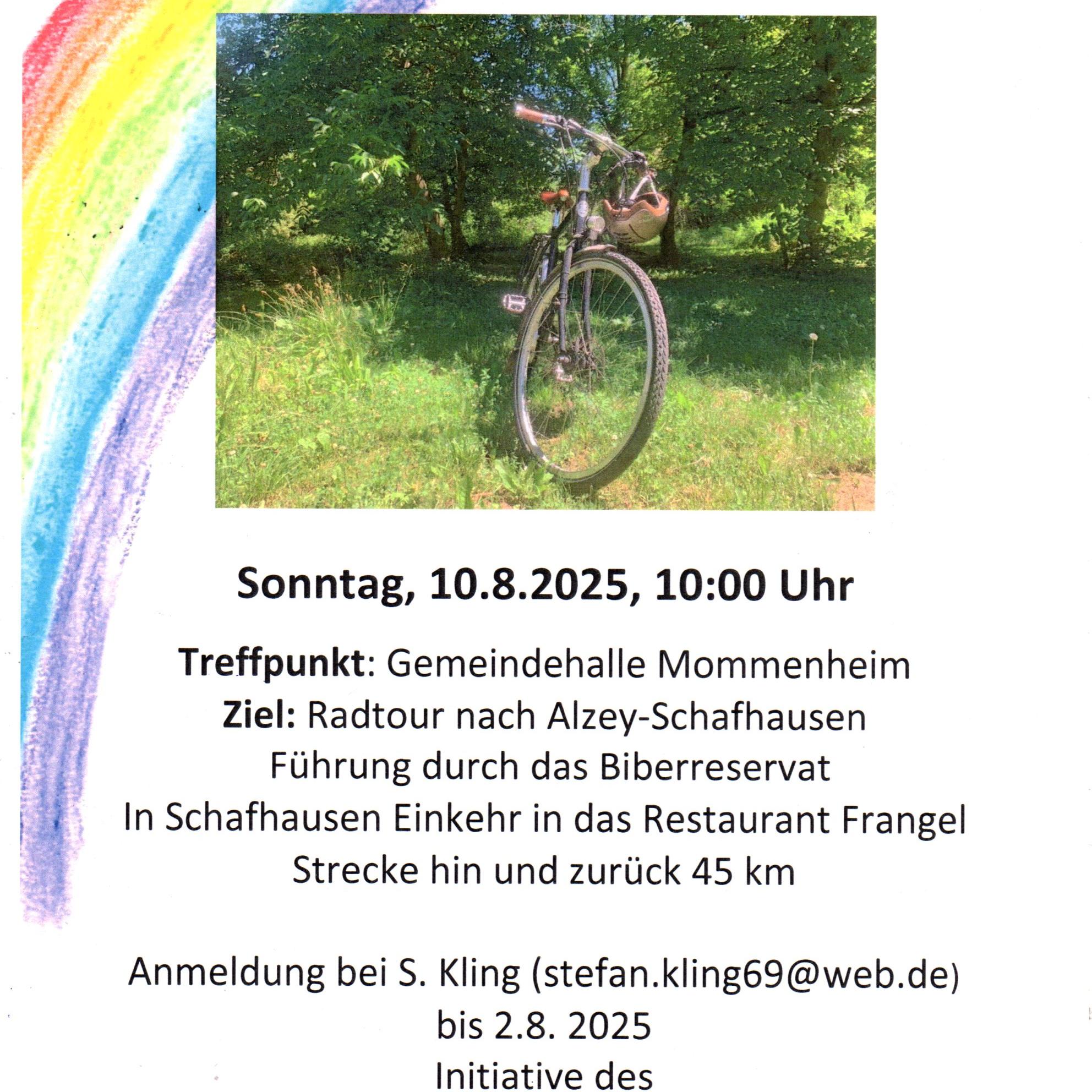 Fahrradtour 2025