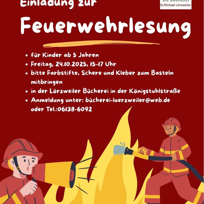 Feuerwehrlesung 24.10.2025