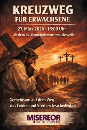 Kreuzweg für Erwachsene 2026 (c) Ökumene Mommenheim