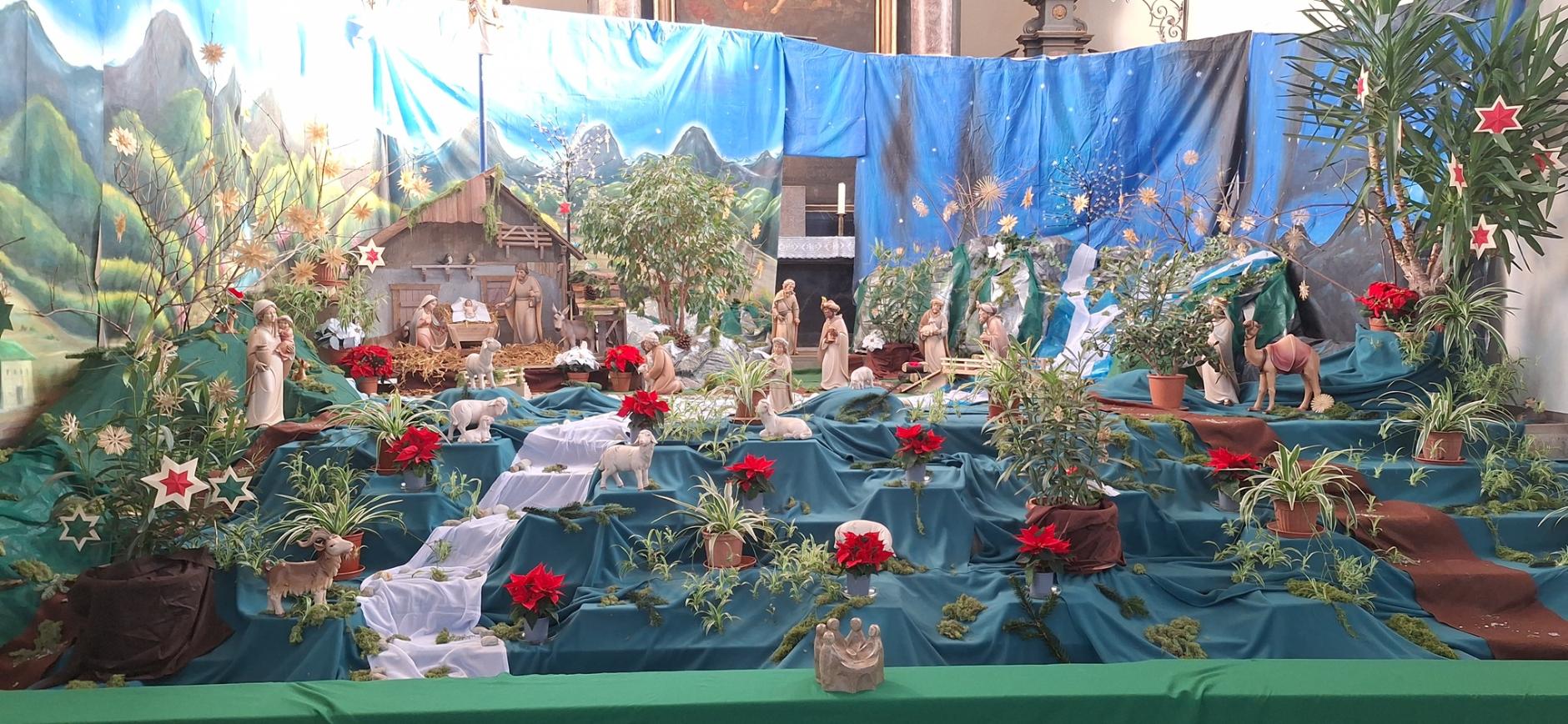 Krippe Lörzweiler 2025 (c) Pfarrei St. Hildegard, Lörzweiler