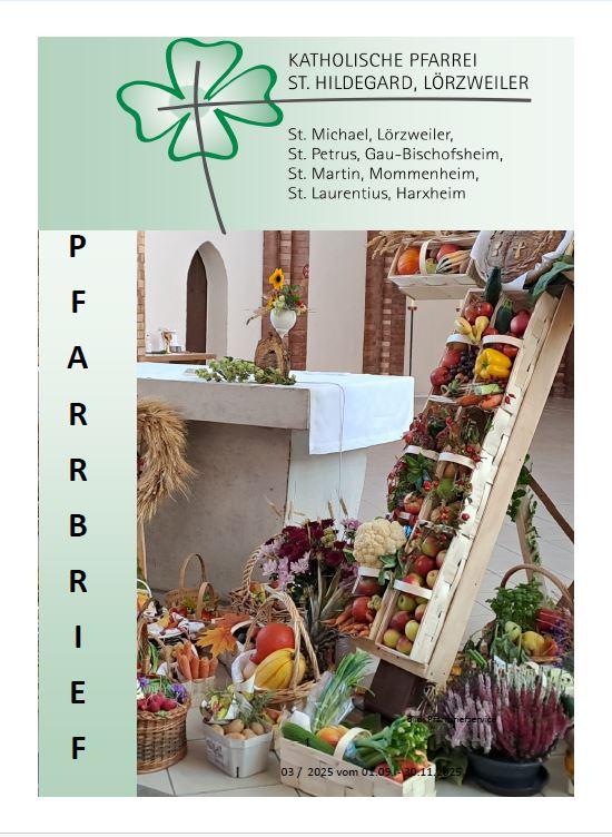 Pfarrbrief St. Hildegard 01.09.2025 - 30.11.2025