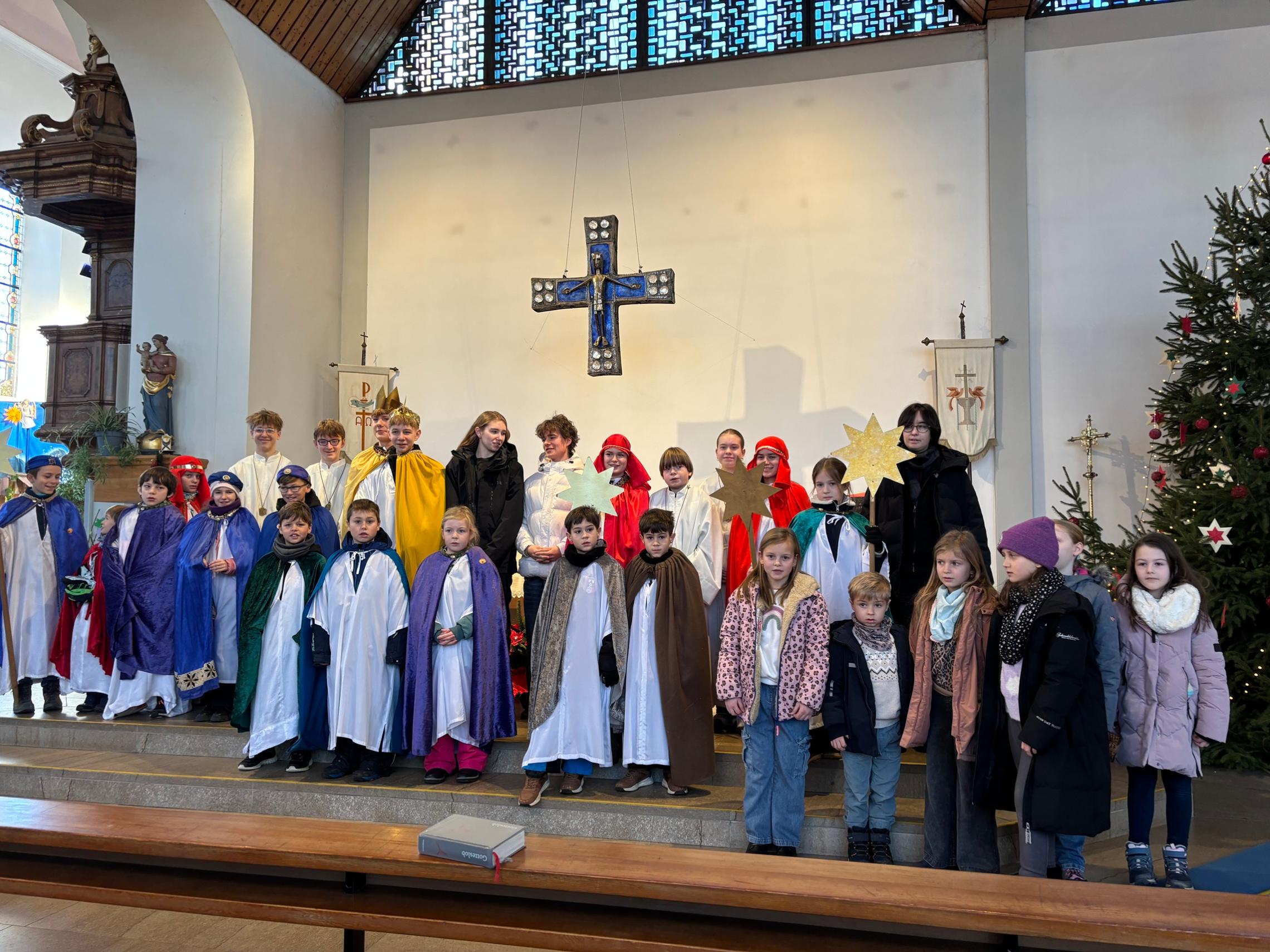 Die Sternsinger 2026 Lörzweiler - Mommenheim (c) Pfarrei St. Hildegard, Lörzweiler