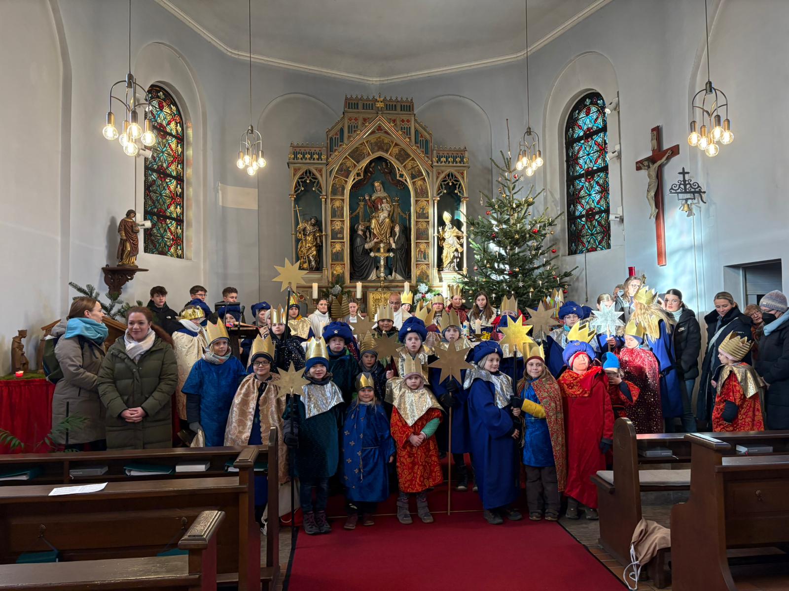 Sternsinger Harxheim (c) Pfarrei St. Hildegard, Lörzweiler