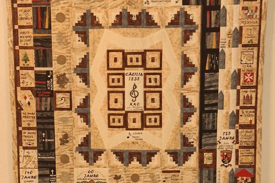 Wandteppich KC Cäcilia (c) KC