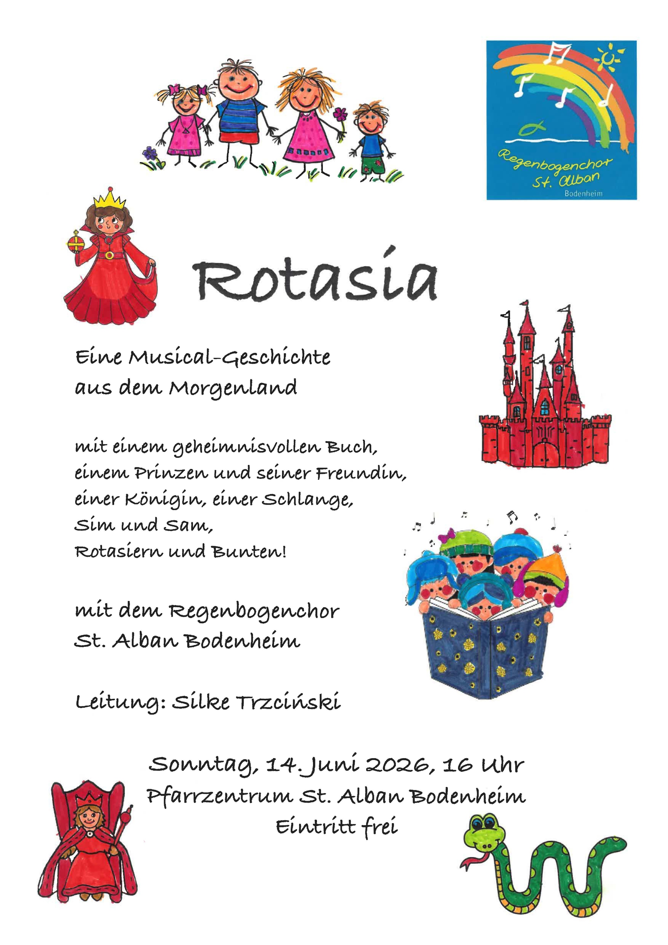 plakat Regenbogenchor