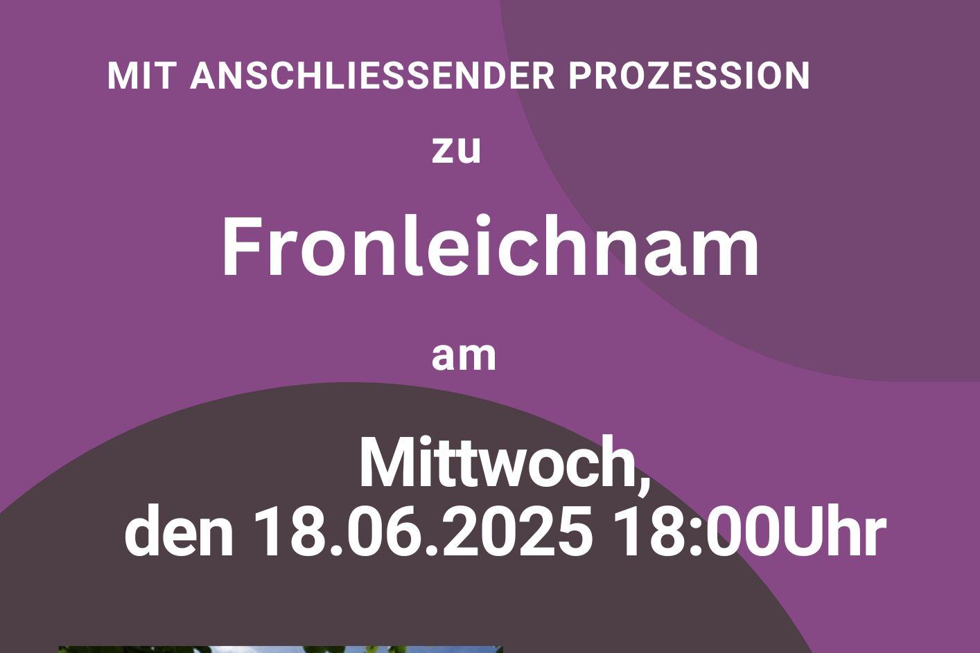 Fronleichnam  2025