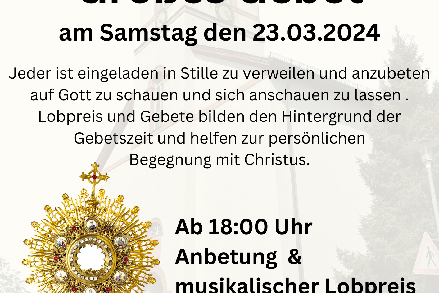 Großes Gebet St. Kilian Termine Osterzeit 2024 (1)