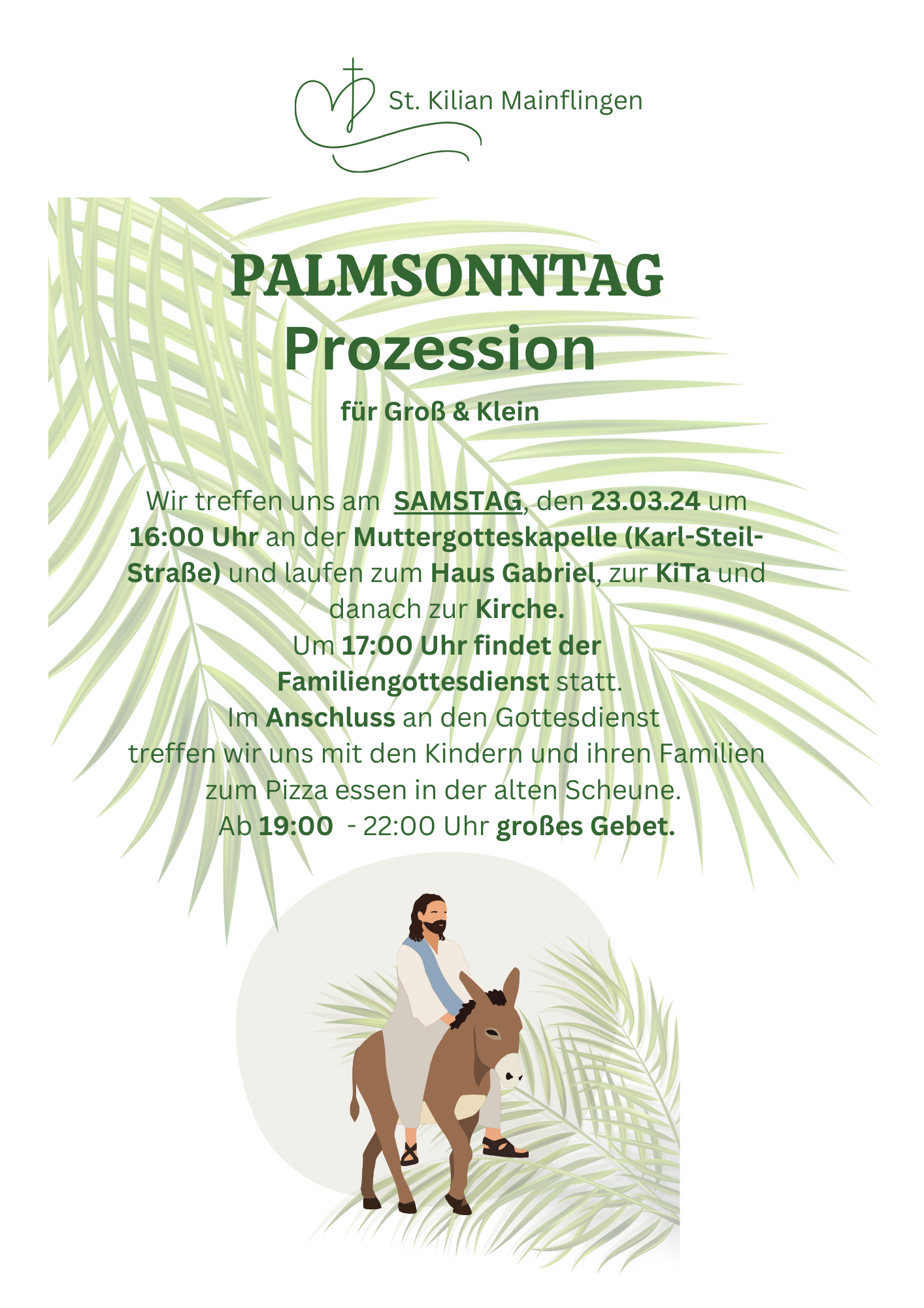 Palmsonntag  (1) (c) St. Kilian Mainflingen
