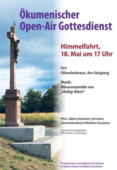 Plakat ök. Gottesdienst am Fähncheskreuz 2023 (c) privat