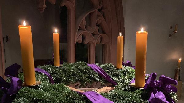 Adventskranz Maria Immaculata, 4. Advent