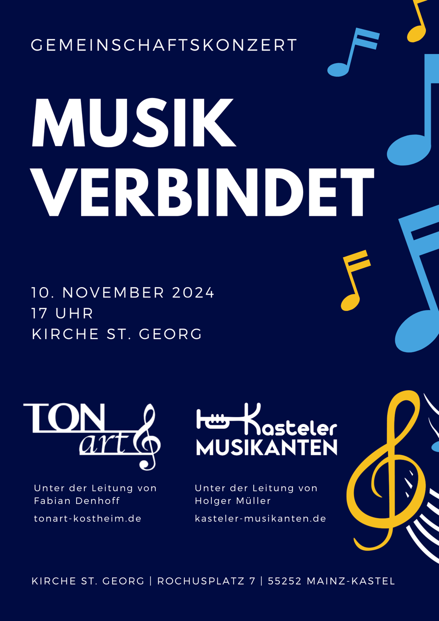 Gemeinschaftskonzert TonArt_Kasteler Musikanten (c) Kasteler Musikanten