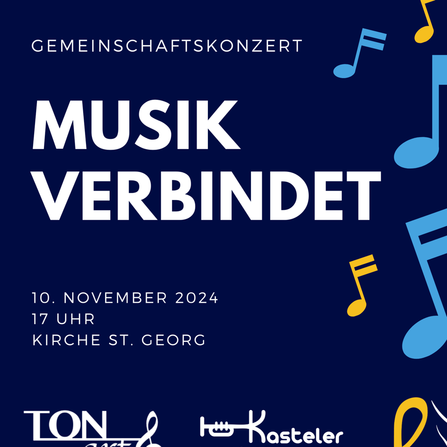 Gemeinschaftskonzert TonArt_Kasteler Musikanten