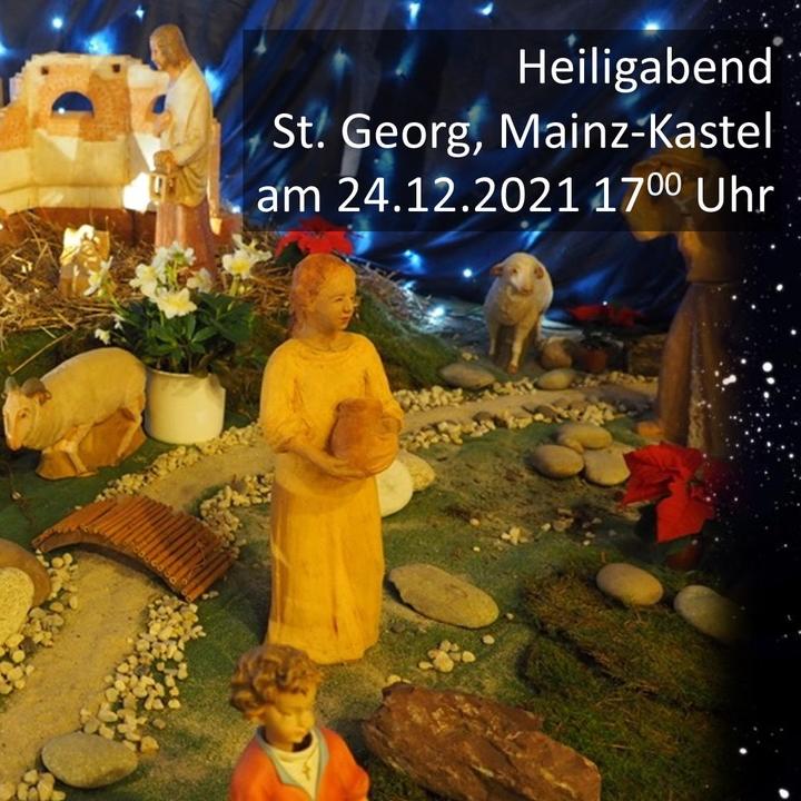 Heiligabend 2021 St. Georg Mainz-Kastel