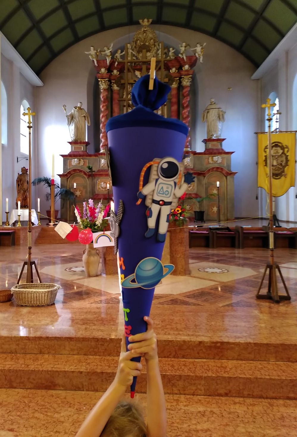 Schultüte (c) Pfarrei St. Rochus