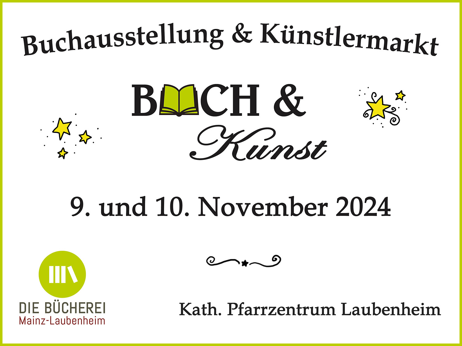 Buch-und-Kunst-2024-Buecherei-Mainz-Laubenheim (c) Katholische Bücherei Mainz Laubenheim