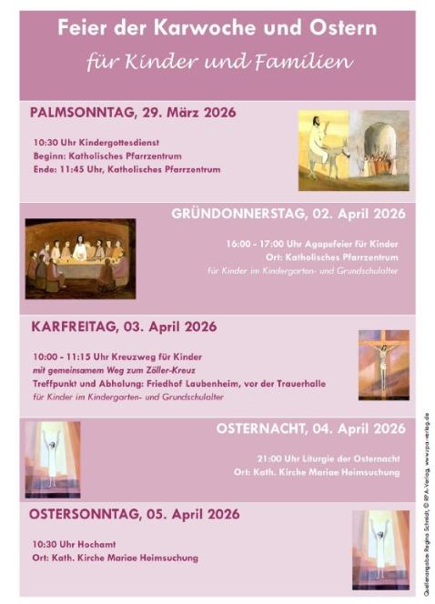 Karwoche und Ostern für Kinder und Familien (c) RPA-Verlag