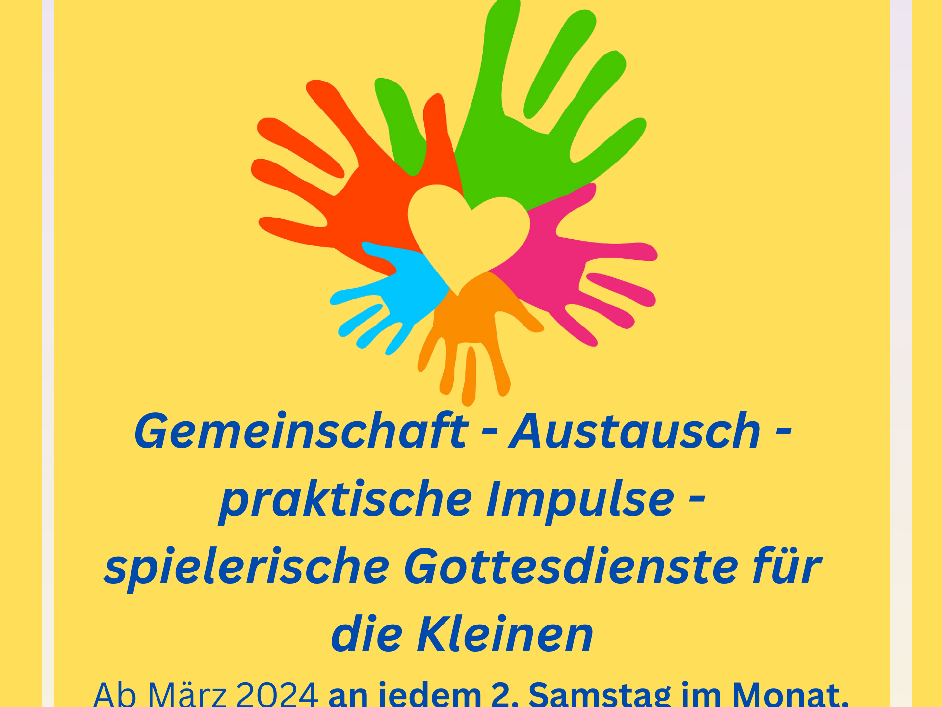 Elternstammtisch und Kinder-Gottesdienst-Kreis